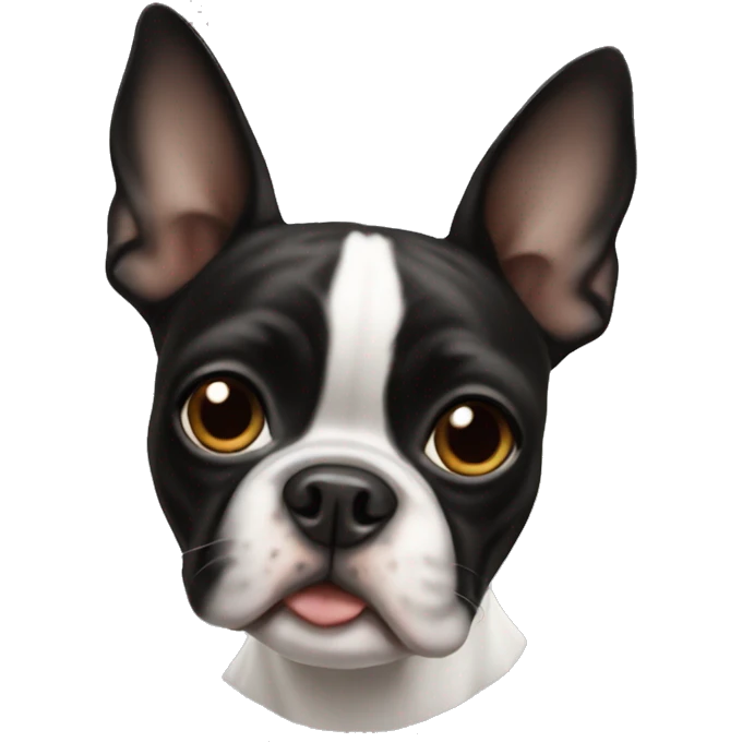 Boston terrier emoji