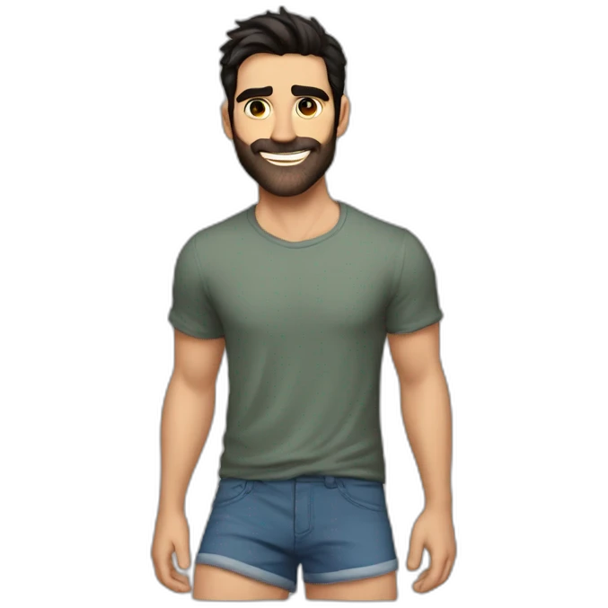 tyler hoechlin barefoot emoji