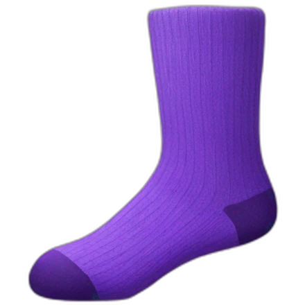 purple socks emoji