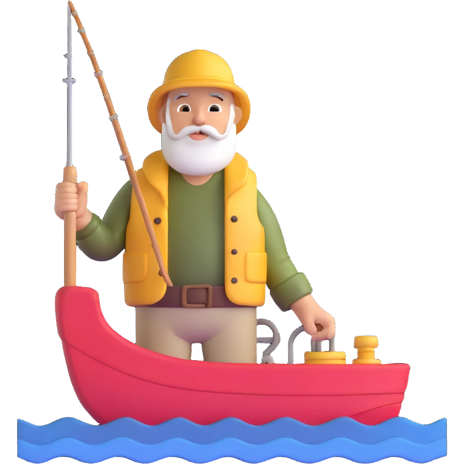fisherman emoji