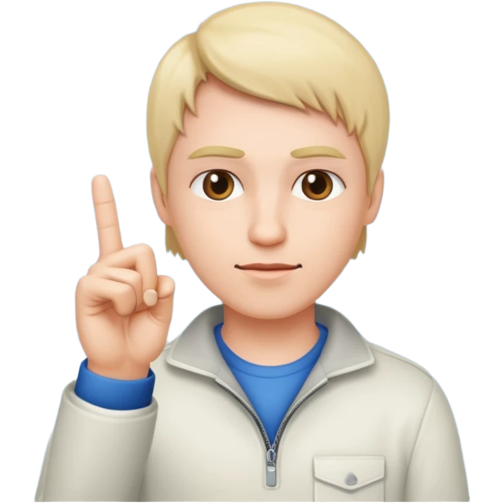 Middle finer emoji