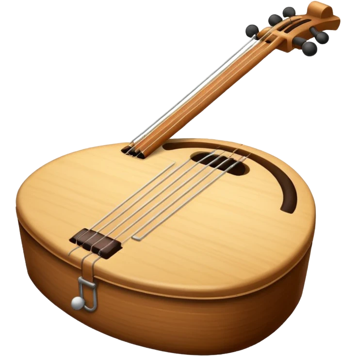 wooden ding instrument emoji