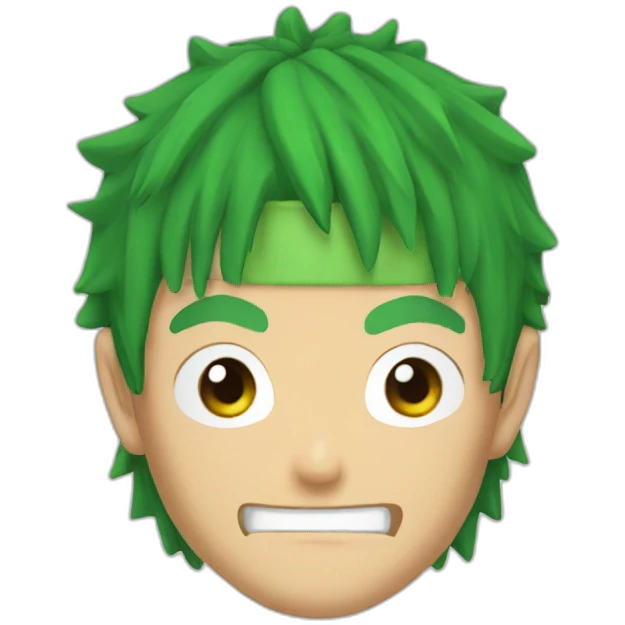 zoro one piece emoji