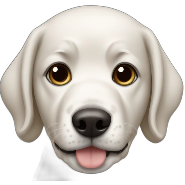 dog with tiera emoji