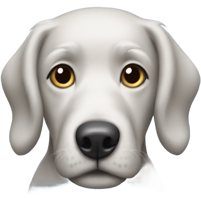 Blue dog  emoji