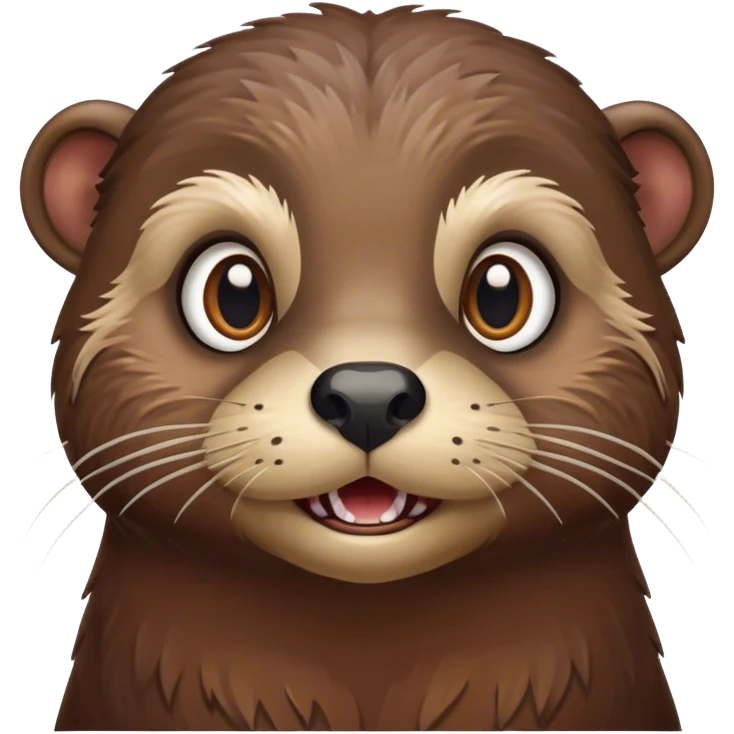 Otter mad emoji