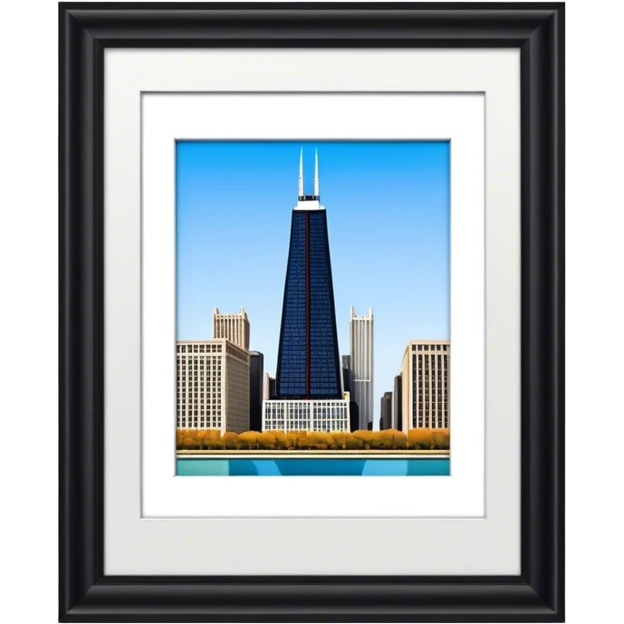 John Hancock building Chicago emoji