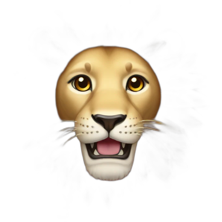 lion flower emoji