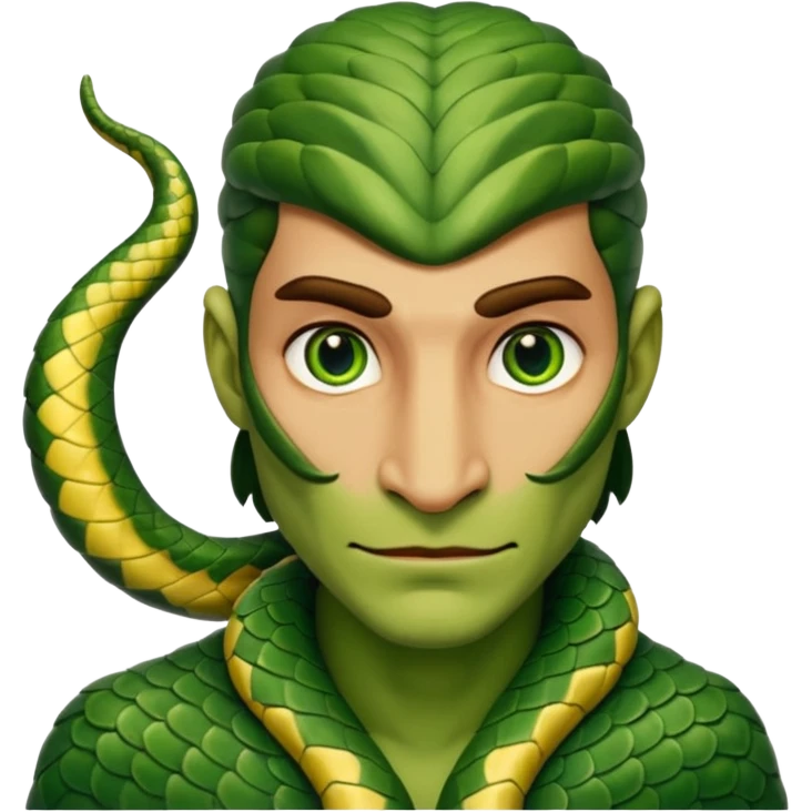 snake man emoji