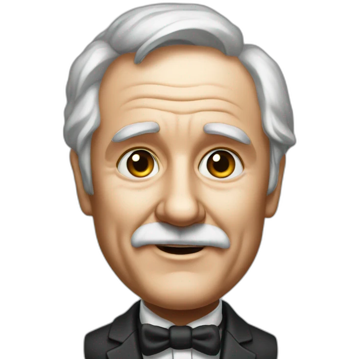 hyper realistic thomas edison emoji