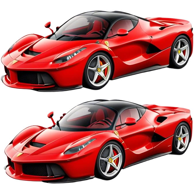 Ferrari LaFerrari - Ferrari (Model Year: 2022) (Iconic colour: Red) emoji