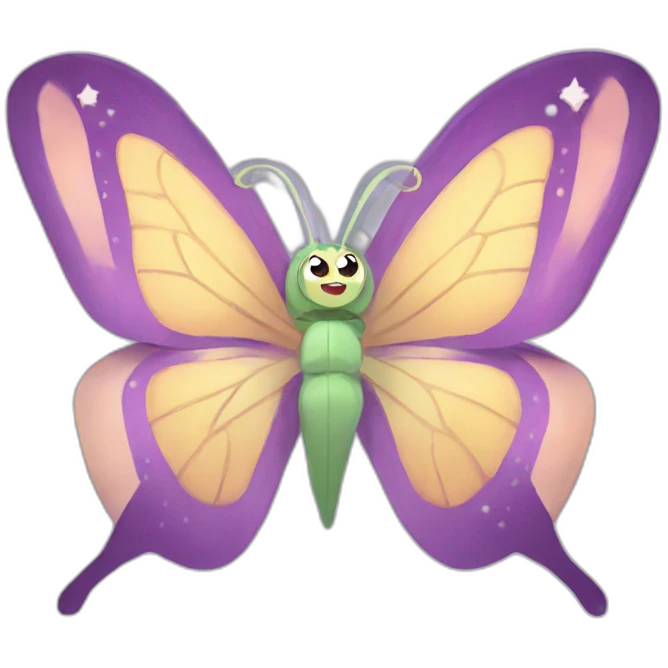 star butterfly emoji