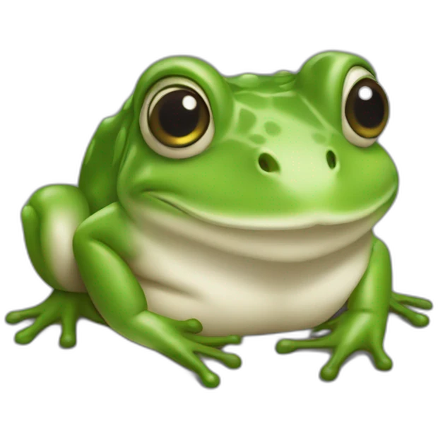 Grenouille cornue emoji