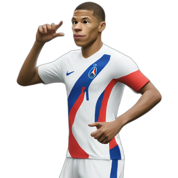Kylian Mbappé emoji