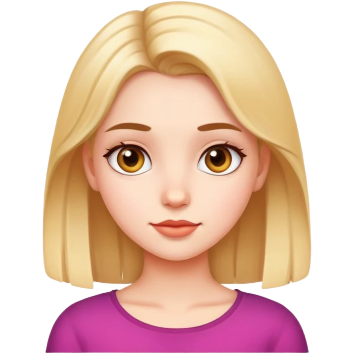 Cute pretty  emoji