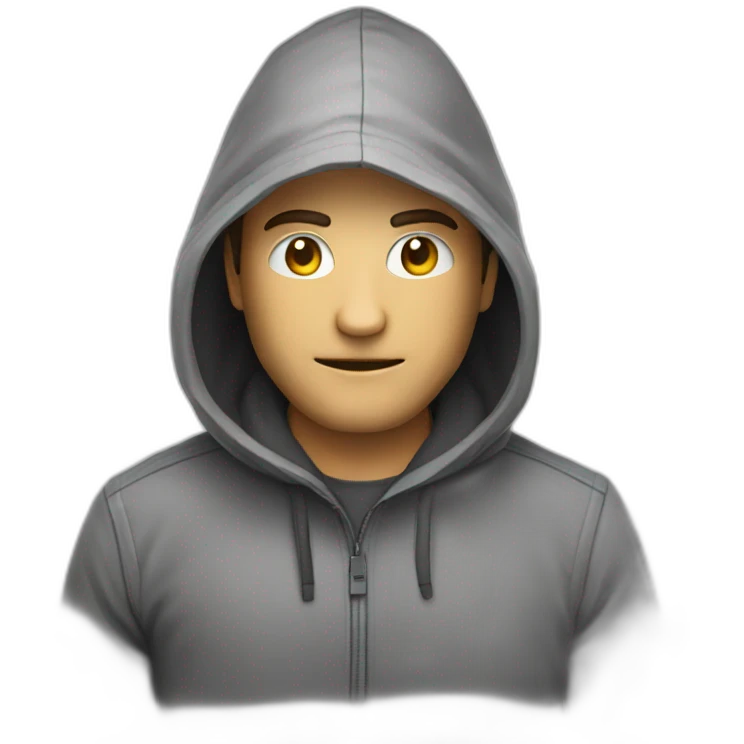 Hacker man emoji