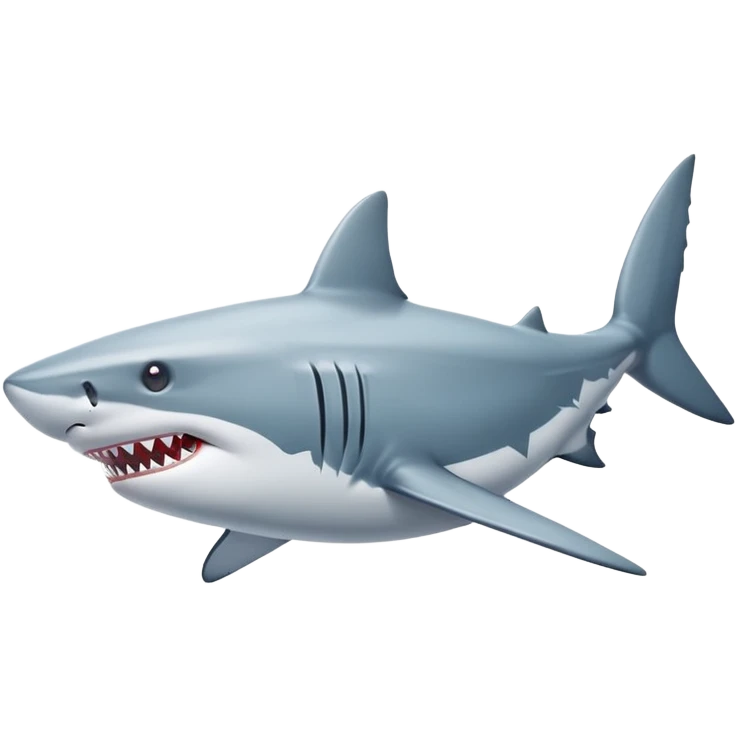 A Shark wearing Nike sneakers emoji