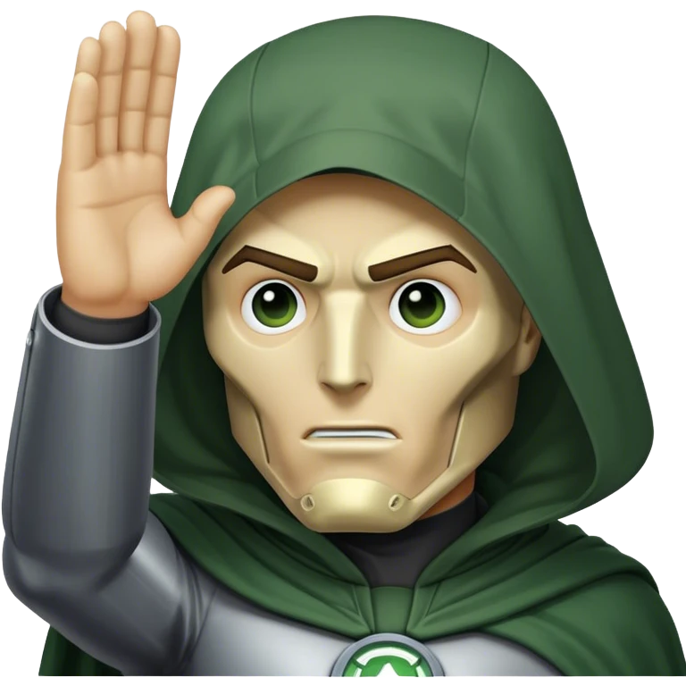 Dr doom salute  emoji