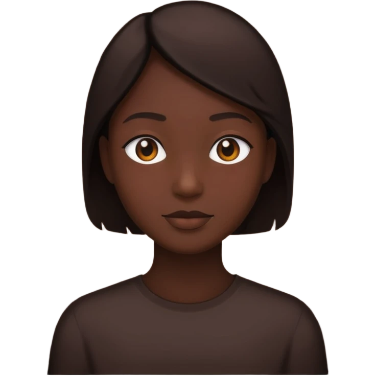 minimalistic siluet of the person emoji