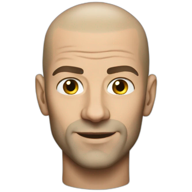 Zidane realistic emoji