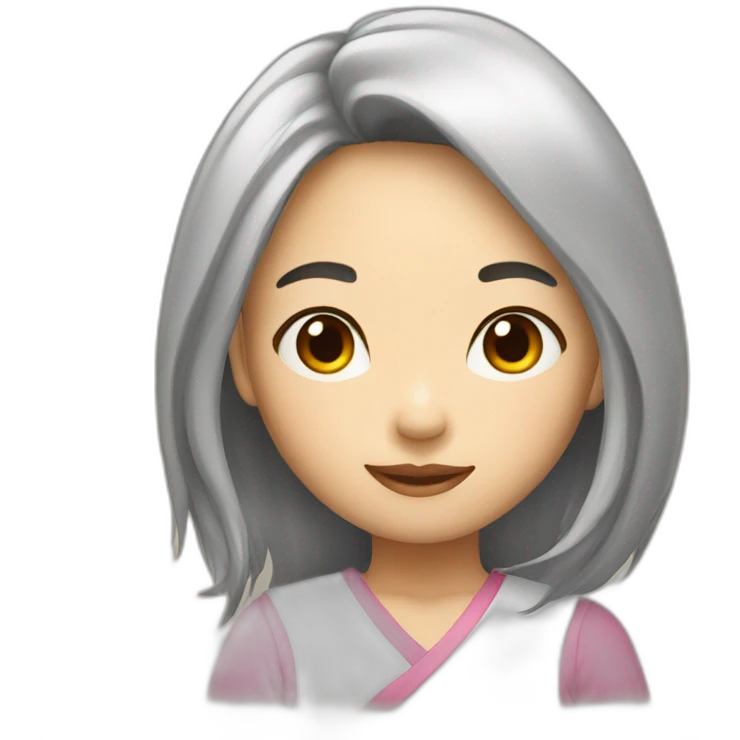 cute asian women emoji