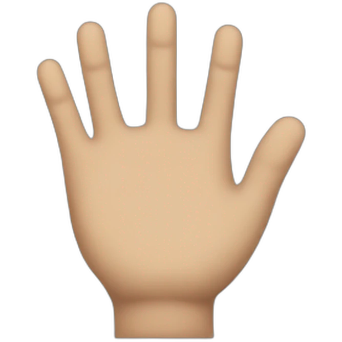 Close hand  emoji