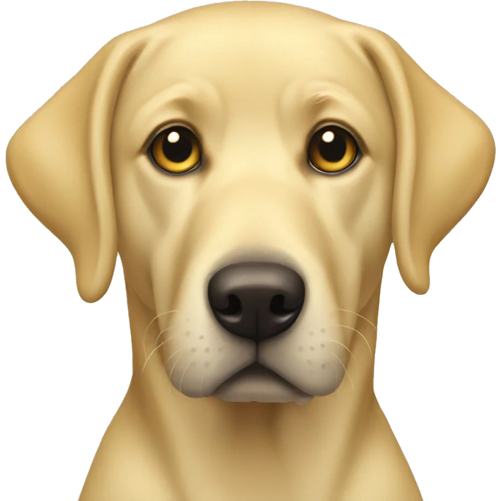 Yellow lab  emoji