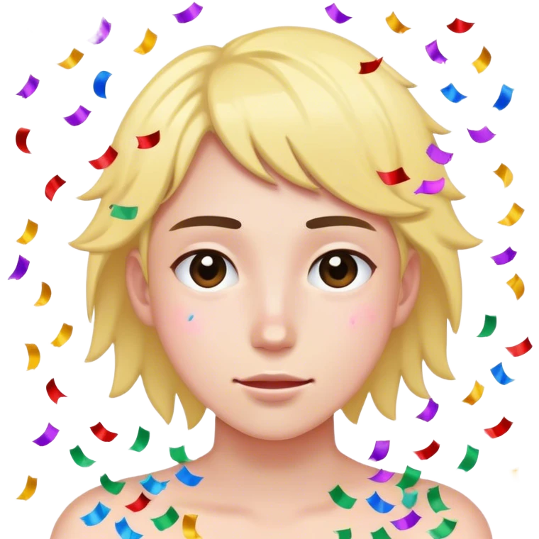 Confetti floater emoji