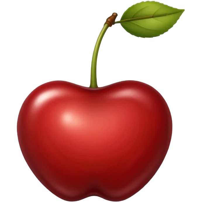 a cherry seed emoji
