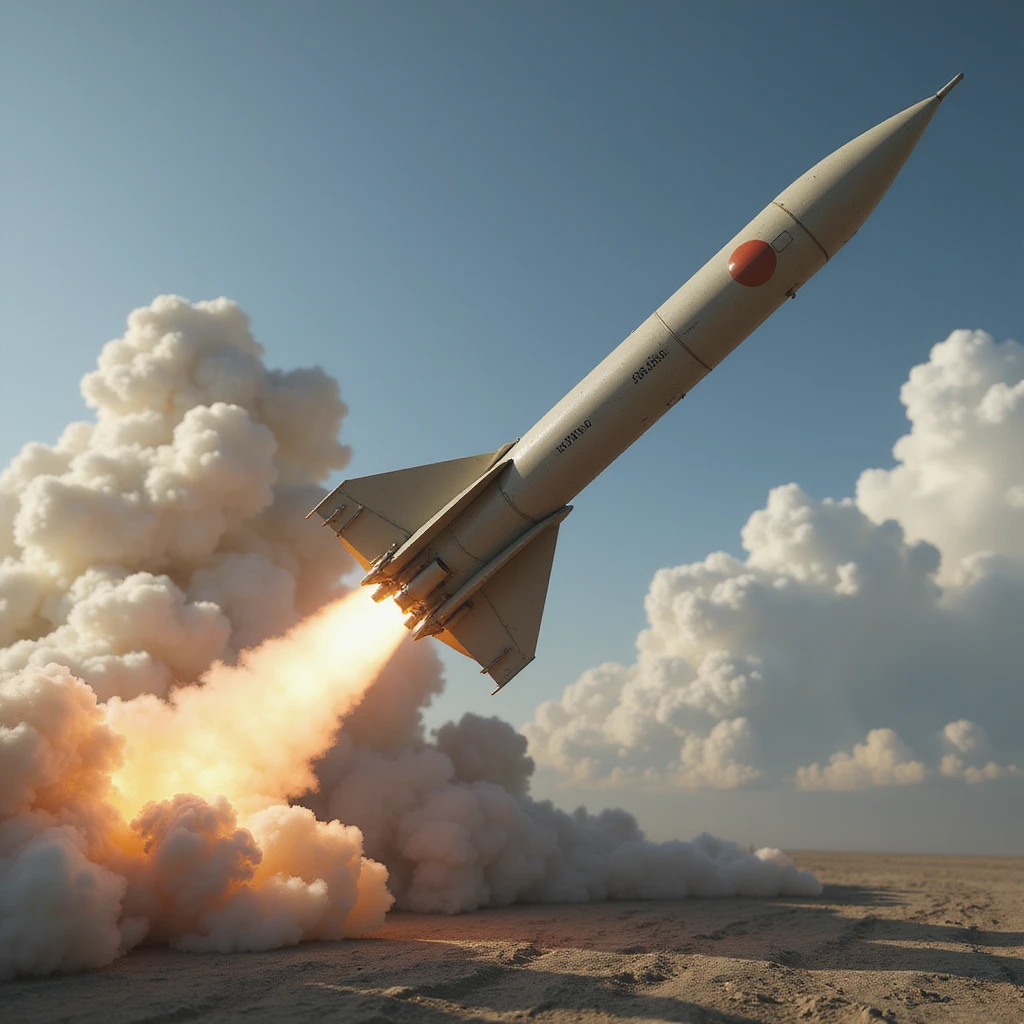 realistic ballistic missile, Photorealism emoji