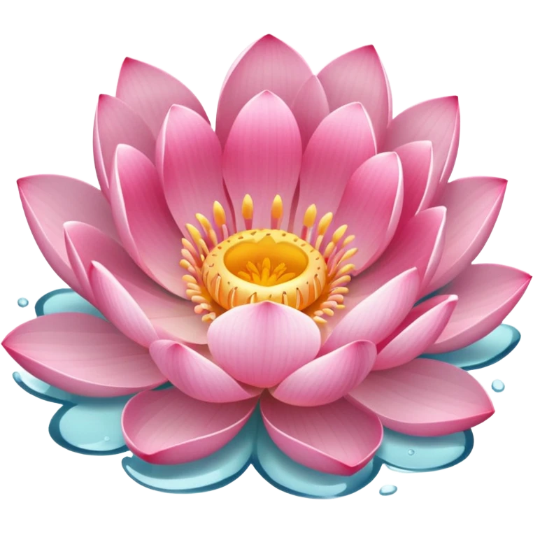Lotus flower emoji