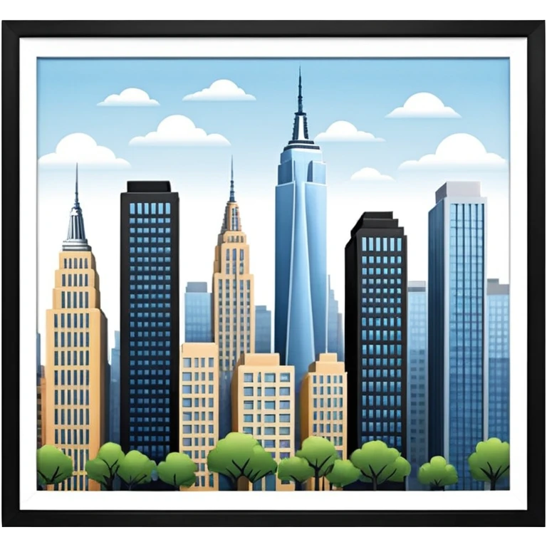 new york city buildings emoji