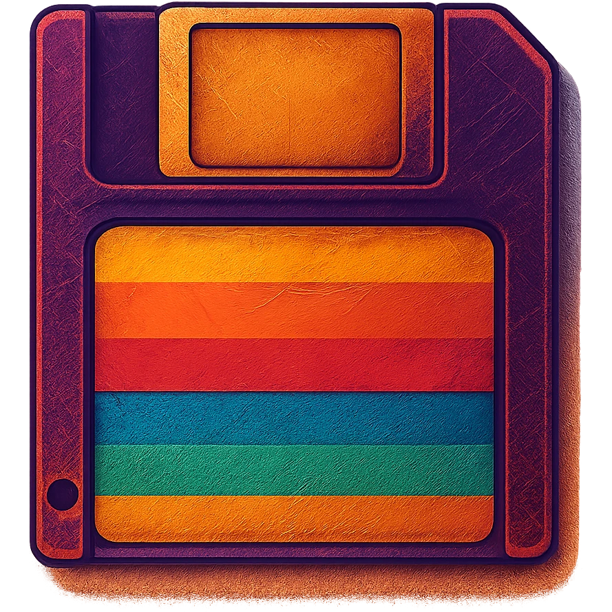 a floppy disk emoji