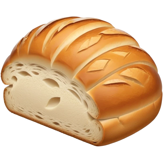 Loaf of sourdough bread emoji