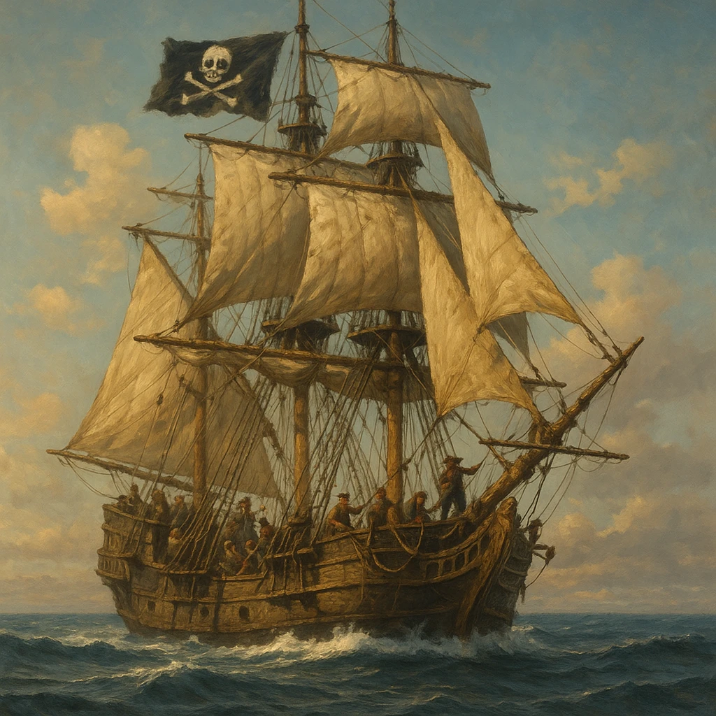 pirate ship emoji