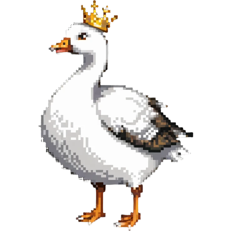 goose king emoji