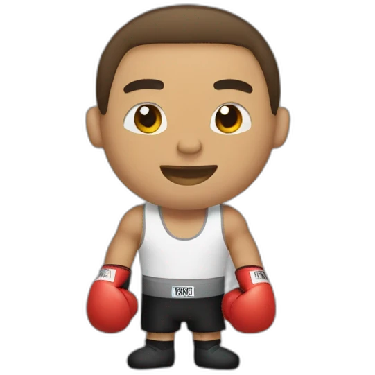 Boxing emoji