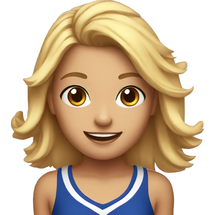 cheerleader emoji