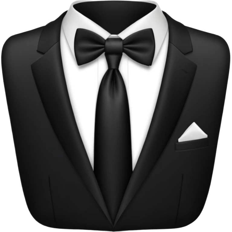 black tie emoji