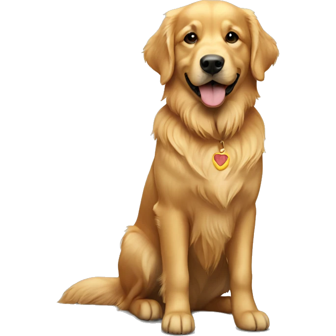 Golden Retriever Golden  emoji