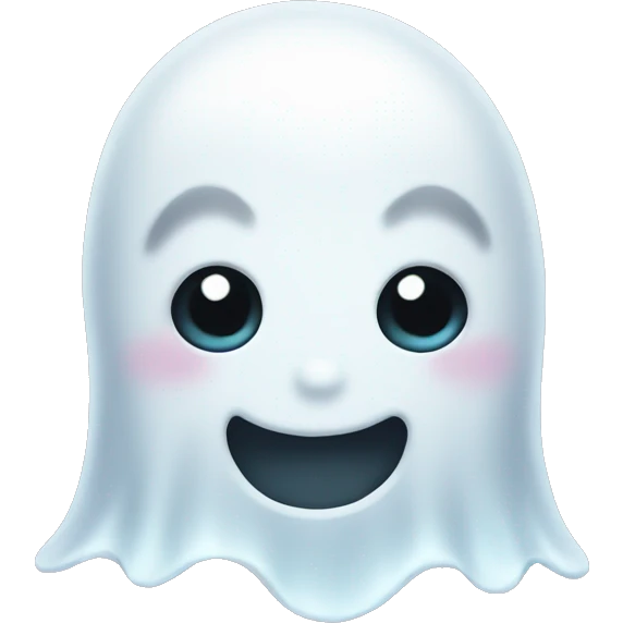 cute ghost emoji