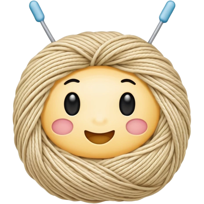 knitting milk colour emoji
