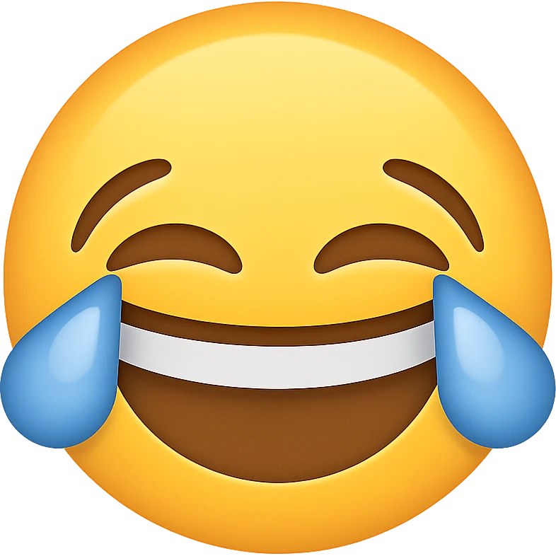 laughing face emoji emoji