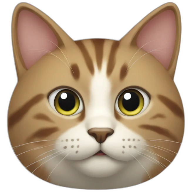 cat that works in IT emoji