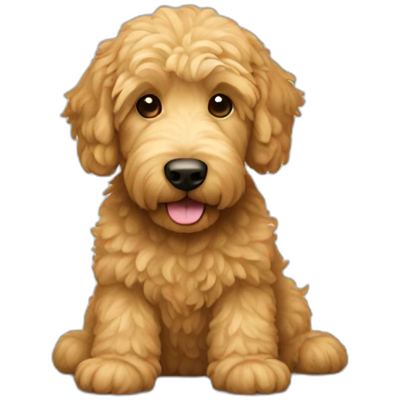 golden doodle emoji