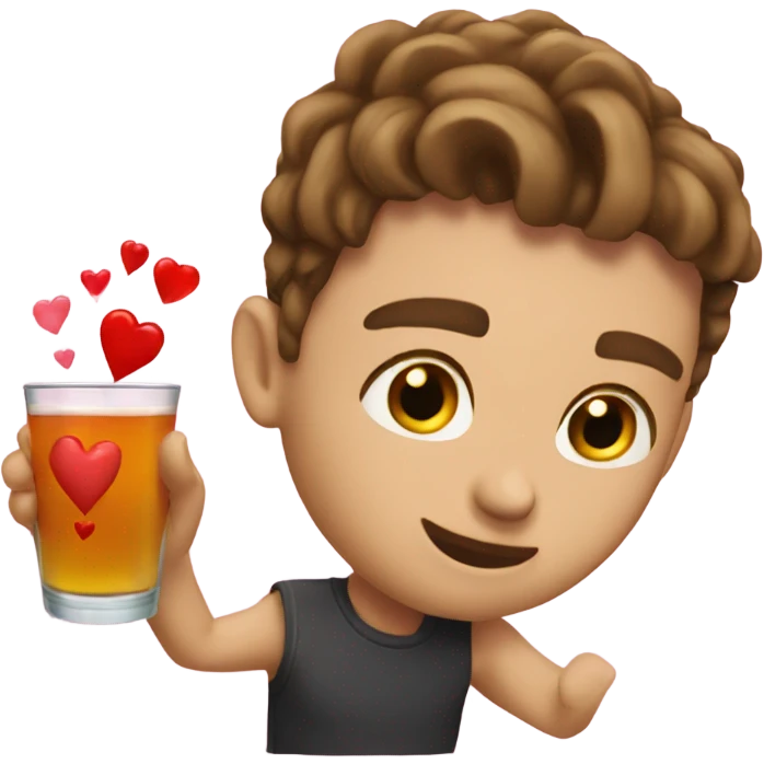 Shot to the heart  emoji