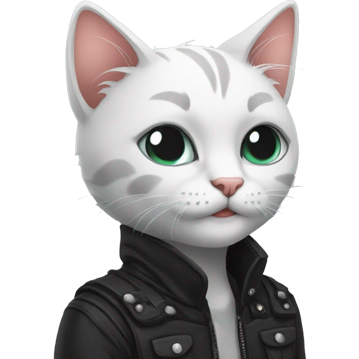 scene kid cat emoji