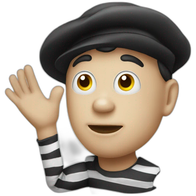Mime  emoji
