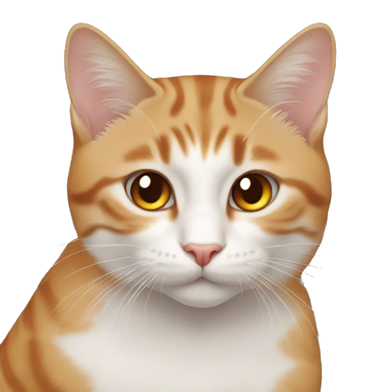 Gatos anaranjados emoji