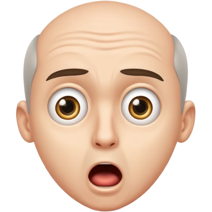 astonished man emoji